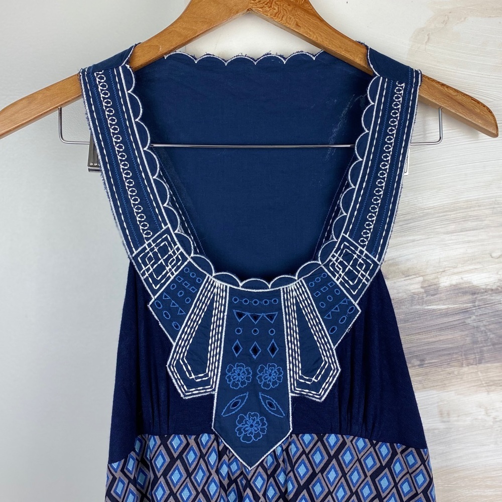 Unit Patchwork Embroidered Dress - image 4